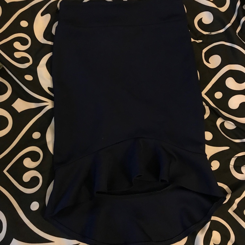 Peplum skirt